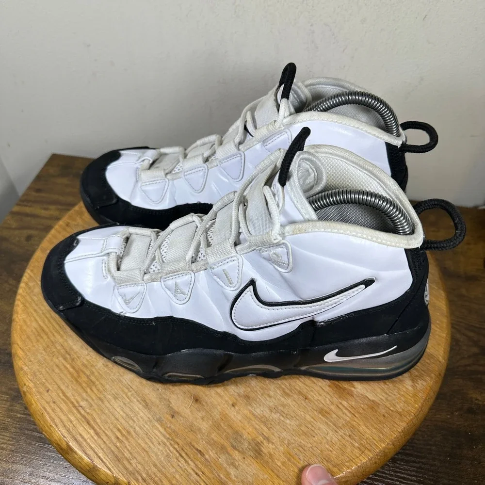 Nike Air Max Uptempo 95 White Black Teal 311090-100 Mens Size 9 Retro Basketball